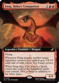 Fang, Roku's Companion (Extended Art) -  Foil (TLE-193) - Avatar: The Last Airbender: Eternal-Legal