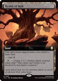 Realm of Koh (Extended Art) -  Foil (TLA-391) - Avatar: The Last Airbender