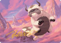 Appa, Aang's Companion Art Card (Gold-Stamped Signature) -  (ASTLA-031) - Art Series: Avatar: The Last Airbender