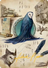 Wan Shi Tong, Librarian Art Card (Gold-Stamped Signature) -  (ASTLA-033) - Art Series: Avatar: The Last Airbender
