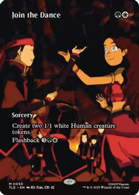 Join the Dance (Borderless) -  (TLE-050) - Avatar: The Last Airbender: Eternal-Legal