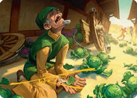 Unlucky Cabbage Merchant Art Card (Gold-Stamped Signature) -  (ASTLA-019) - Art Series: Avatar: The Last Airbender
