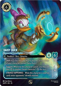 Daisy Duck - Paranormal Investigator (Store Championship) (24) Holofoil - Disney Lorcana Promo Cards