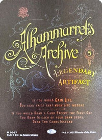 Alhammarret's Archive -  Foil (SLC-027) - Secret Lair Countdown Kit