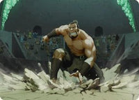 The Boulder, Ready to Rumble Art Card -  (ASTLA-013) - Art Series: Avatar: The Last Airbender