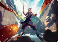 Sokka, Tenacious Tactician Art Card -  (ASTLA-023) - Art Series: Avatar: The Last Airbender