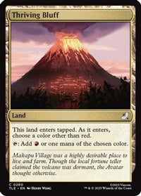 Thriving Bluff -  Foil (TLA-260) - Avatar: The Last Airbender