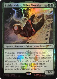 Spider-Man, Miles Morales -  Foil (UMP-008) - Unique and Miscellaneous Promos