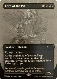 Lord of the Pit (Sketch Showcase) -  (SLD-893) - Secret Lair Drop Series