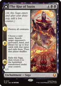The Rise of Sozin -  Foil (PRE-117) - Prerelease Cards
