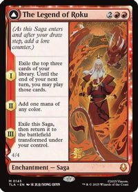 The Legend of Roku -  Foil (PRE-145) - Prerelease Cards