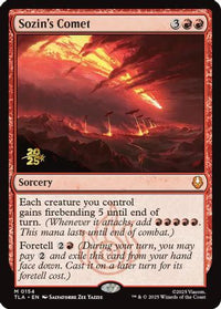 Sozin's Comet -  Foil (PRE-154) - Prerelease Cards