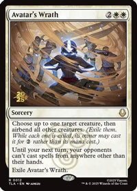 Avatar's Wrath -  Foil (PRE-012) - Prerelease Cards