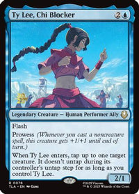 Ty Lee, Chi Blocker -  Foil (PRE-076) - Prerelease Cards