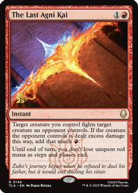 The Last Agni Kai -  Foil (PRE-144) - Prerelease Cards
