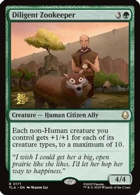 Diligent Zookeeper -  Foil (PRE-171) - Prerelease Cards