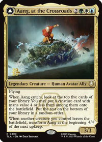 Aang, at the Crossroads -  Foil (PRE-203) - Prerelease Cards