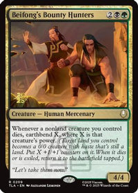 Beifong's Bounty Hunters -  Foil (PRE-209) - Prerelease Cards
