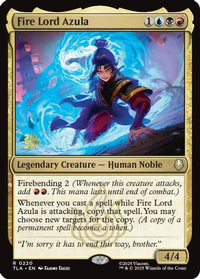 Fire Lord Azula -  Foil (PRE-220) - Prerelease Cards