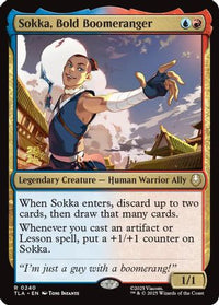 Sokka, Bold Boomeranger -  Foil (PRE-240) - Prerelease Cards