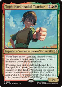 Toph, Hardheaded Teacher -  Foil (PRE-246) - Prerelease Cards