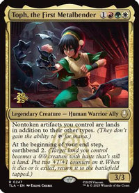 Toph, the First Metalbender -  Foil (PRE-247) - Prerelease Cards
