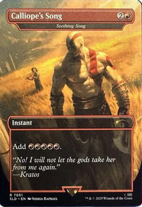Calliope's Song - Seething Song -  Foil (SLD-7051) - Secret Lair Drop Series