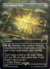 Expedition Map -  (SLD-7053) - Secret Lair Drop Series