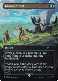 Growth Spiral (Rainbow Foil) -  Foil (SLD-7054) - Secret Lair Drop Series