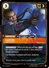 Lucian - Merciless (113/221) - Spiritforged Foil