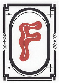 Letter Card - F -  (SLC-) - Secret Lair Countdown Kit