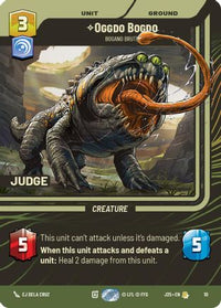 Oggdo Bogdo - Bogano Brute (10) - Judge Promos Foil