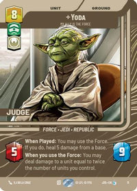 Yoda - My Ally is the Force (11) - Judge Promos Foil