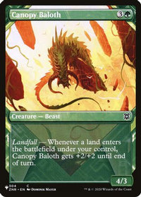 Canopy Baloth (Showcase) -  (LIST-304) - The List