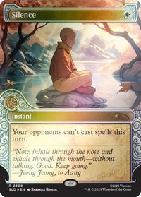 Silence (2300) (Rainbow Foil) -  Foil (SLD-2300) - Secret Lair Drop Series