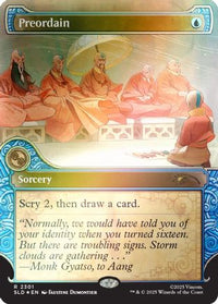 Preordain (2301) (Rainbow Foil) -  Foil (SLD-2301) - Secret Lair Drop Series