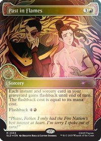 Past in Flames (Rainbow Foil) -  Foil (SLD-2303) - Secret Lair Drop Series