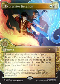 Expressive Iteration (Rainbow Foil) -  Foil (SLD-2305) - Secret Lair Drop Series