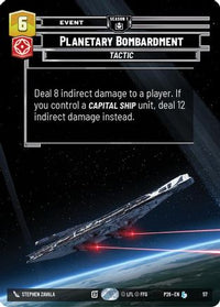 Planetary Bombardment (57) (57) - Sector and Regional Promos Season 1 Foil