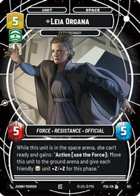 Leia Organa - Extraordinary (102) - Sector and Regional Promos Season 1 Foil
