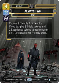 Always Two (89) (89) - Sector and Regional Promos Season 1 Foil