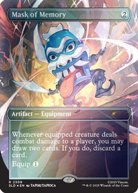 Mask of Memory (Rainbow Foil) -  Foil (SLD-2309) - Secret Lair Drop Series