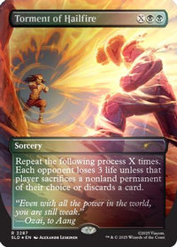 Torment of Hailfire (2287) (Rainbow Foil) -  Foil (SLD-2287) - Secret Lair Drop Series