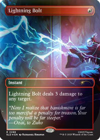 Lightning Bolt (2289) (Rainbow Foil) -  Foil (SLD-2289) - Secret Lair Drop Series