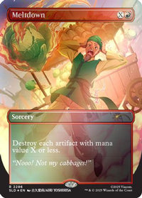 Meltdown (Rainbow Foil) -  Foil (SLD-2296) - Secret Lair Drop Series