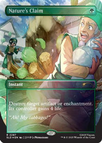 Nature's Claim (Rainbow Foil) -  Foil (SLD-2297) - Secret Lair Drop Series