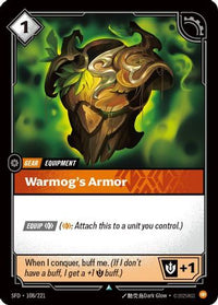 Warmog's Armor (108/221) - Spiritforged Foil
