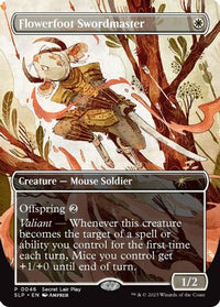 Flowerfoot Swordmaster -  Foil (SLP-046) - Secret Lair Showdown