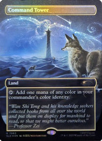 Command Tower (7063) (Rainbow Foil) -  Foil (SLD-7063) - Secret Lair Drop Series