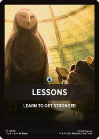 Lessons Theme Card -  (TLA-013) - Avatar: The Last Airbender